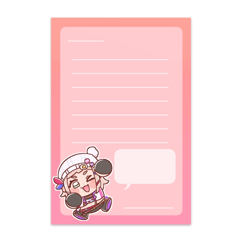 メッセージカード【縦】