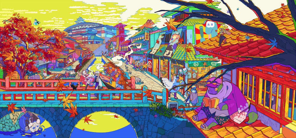 【一次創作】チケットホルダー(ステッカー2枚つき)