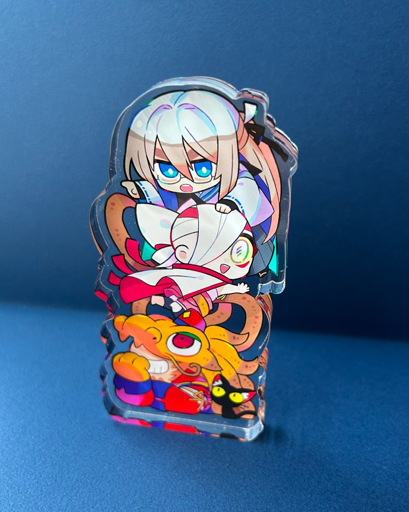 【一次創作】わちゃわちゃアクリルブロック