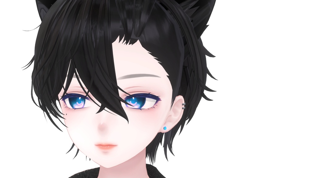 【14アバター対応】 シンプルピアスセット【MA対応】