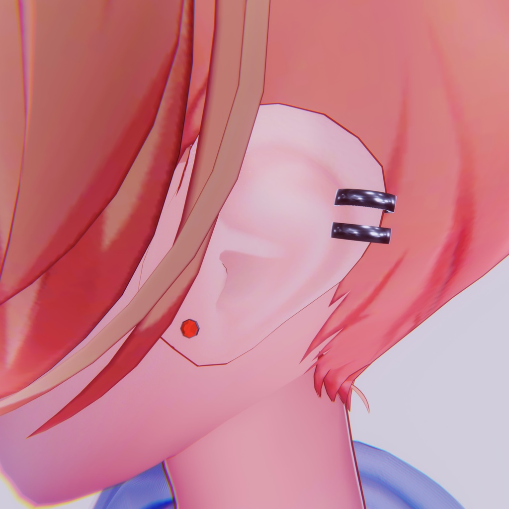 イチゴ対応 シンプルピアス 【MA対応】