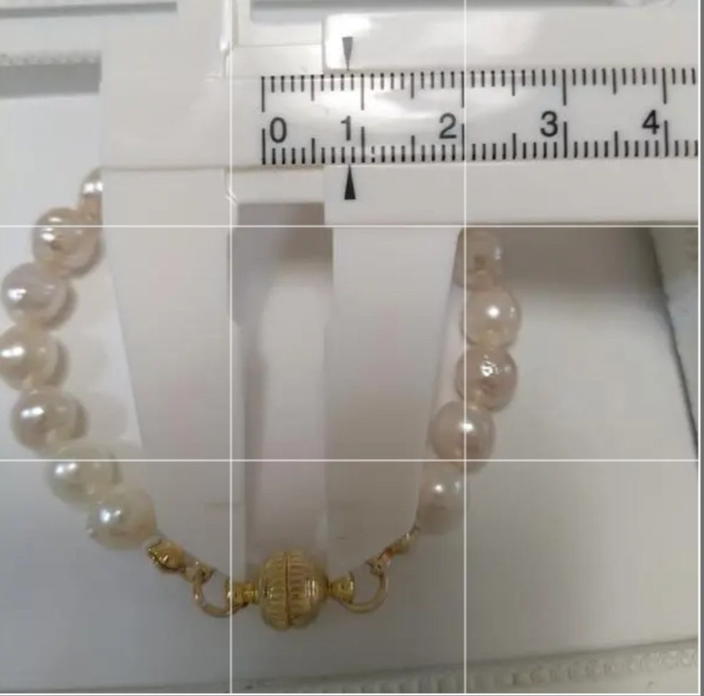 あこや真珠のマグネット式ブレスレット