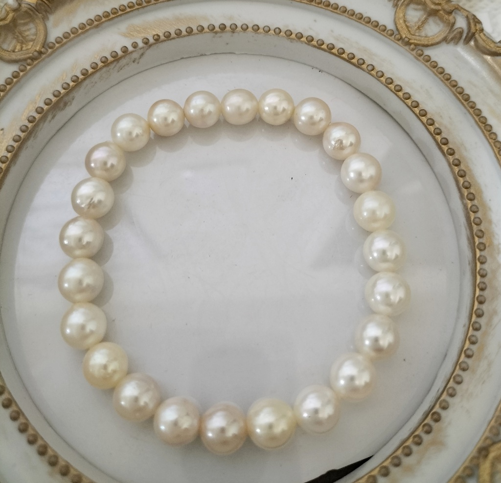 あこや真珠(日本産)のブレスレット