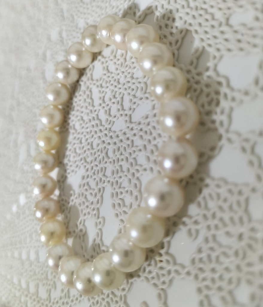 あこや真珠(日本産)のブレスレット