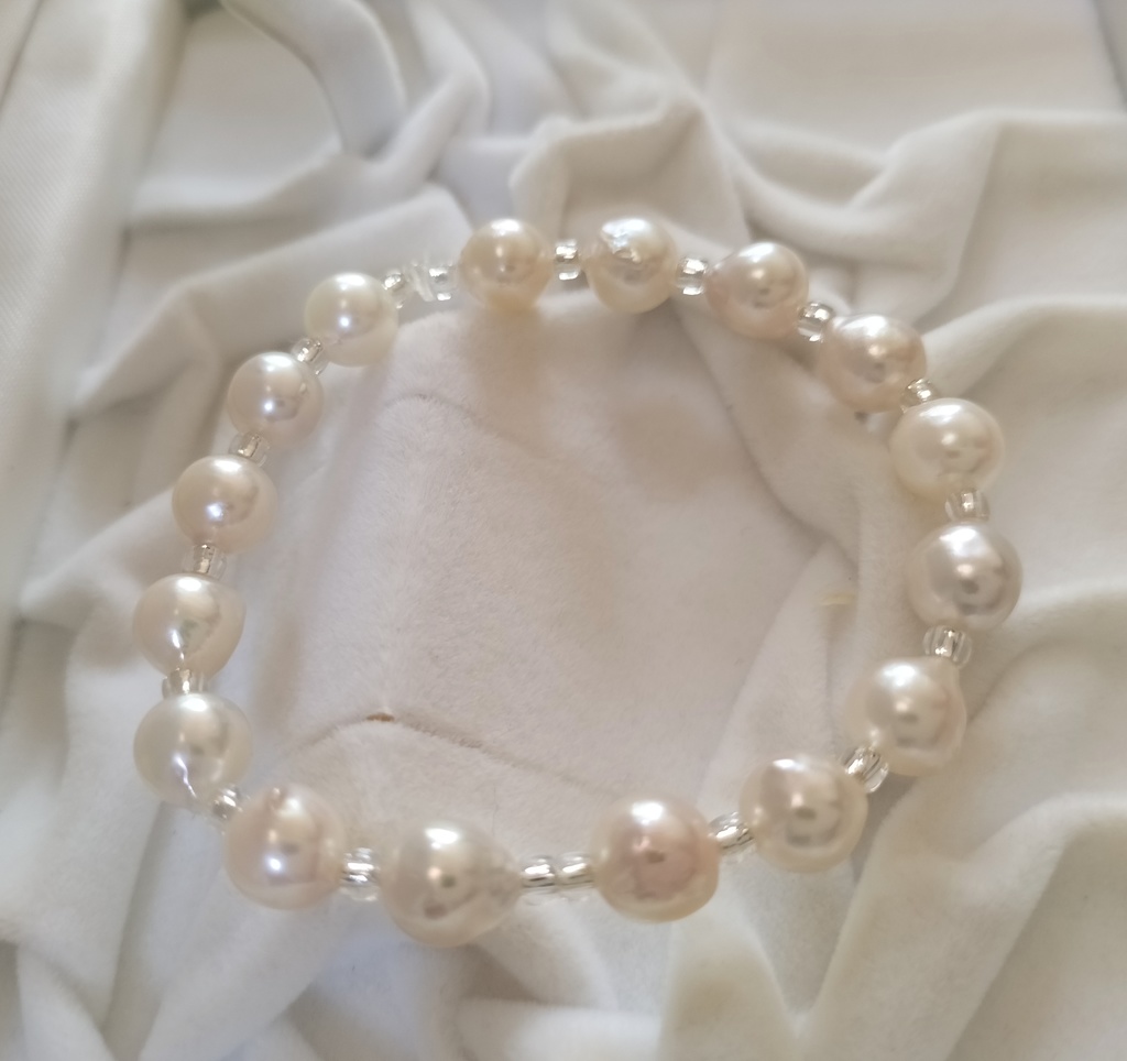 あこや真珠(日本産)のブレスレット