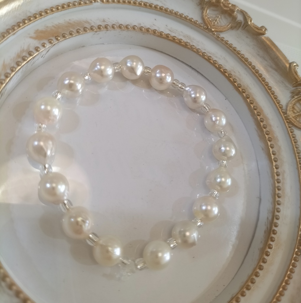 あこや真珠(日本産)のブレスレット