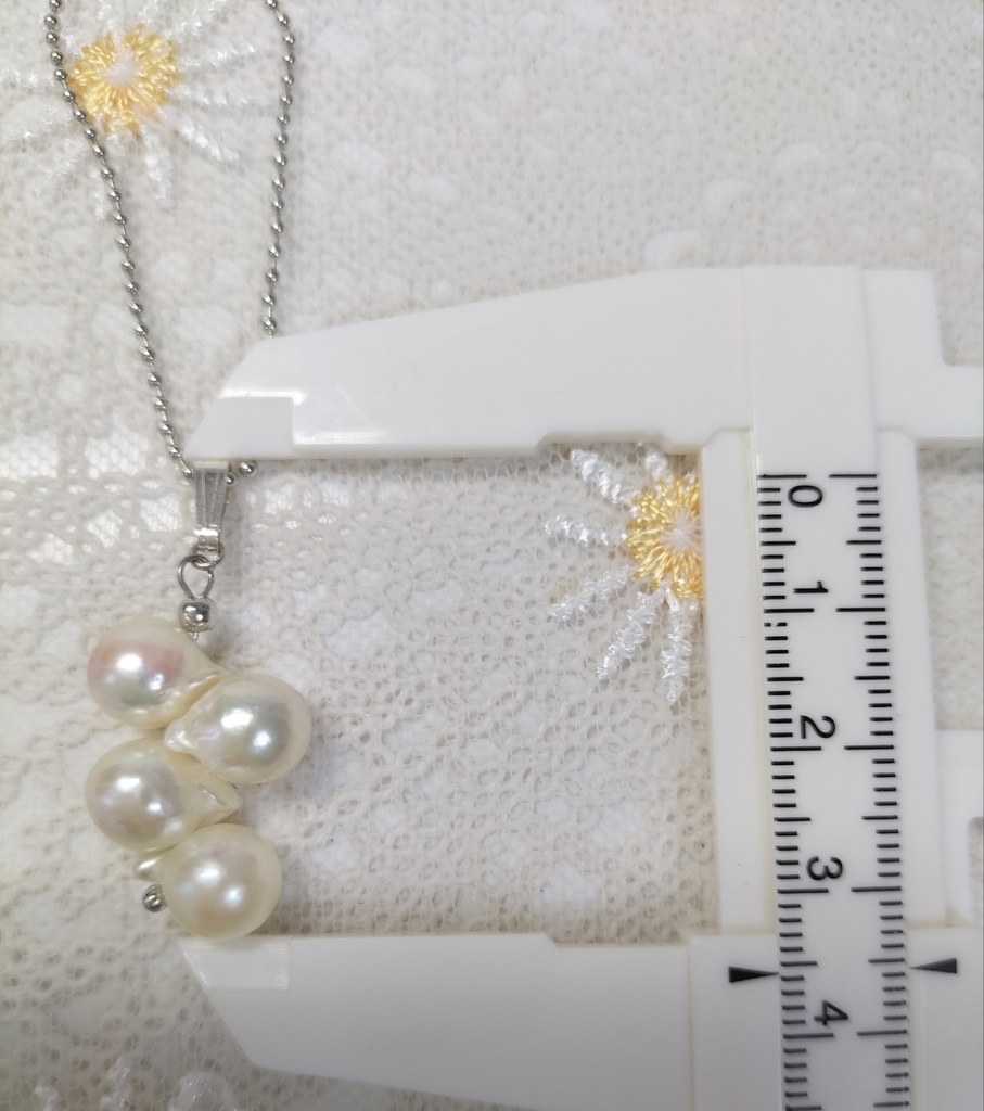 あこや真珠(日本産)のクレオパトラ珠のネックレス