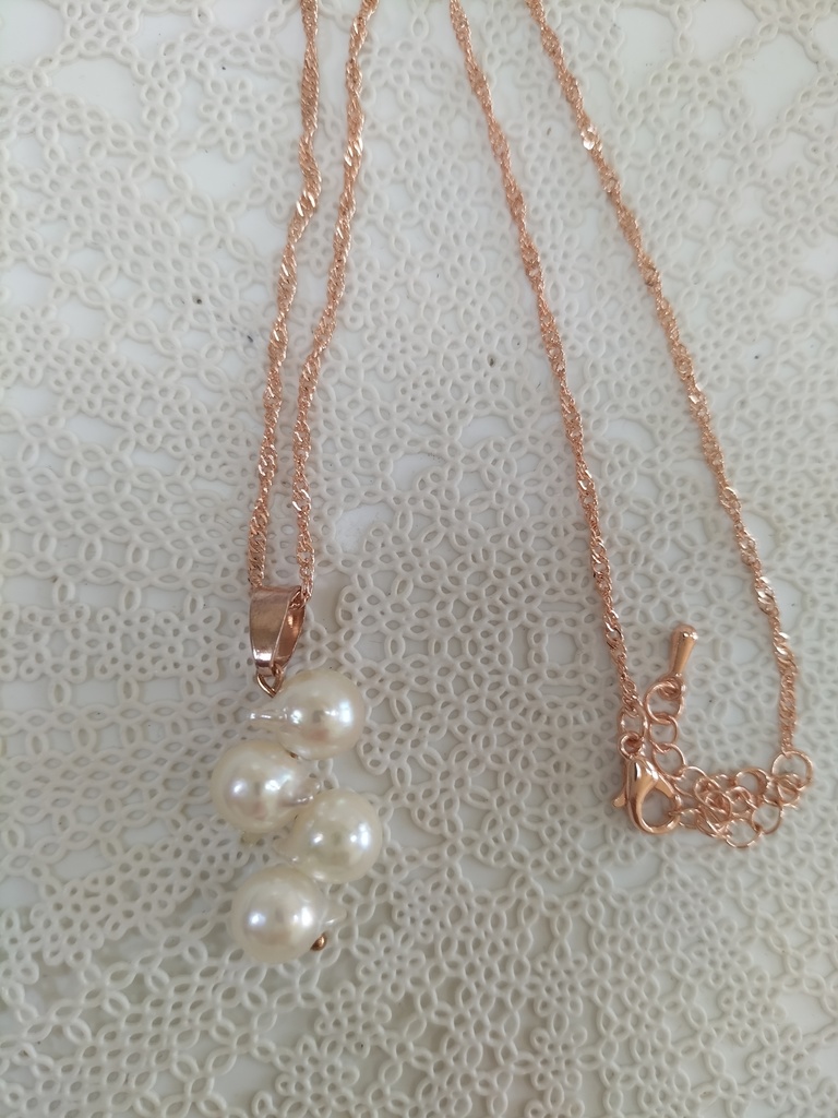 あこや真珠 クレオパトラ珠(日本産)のネックレス