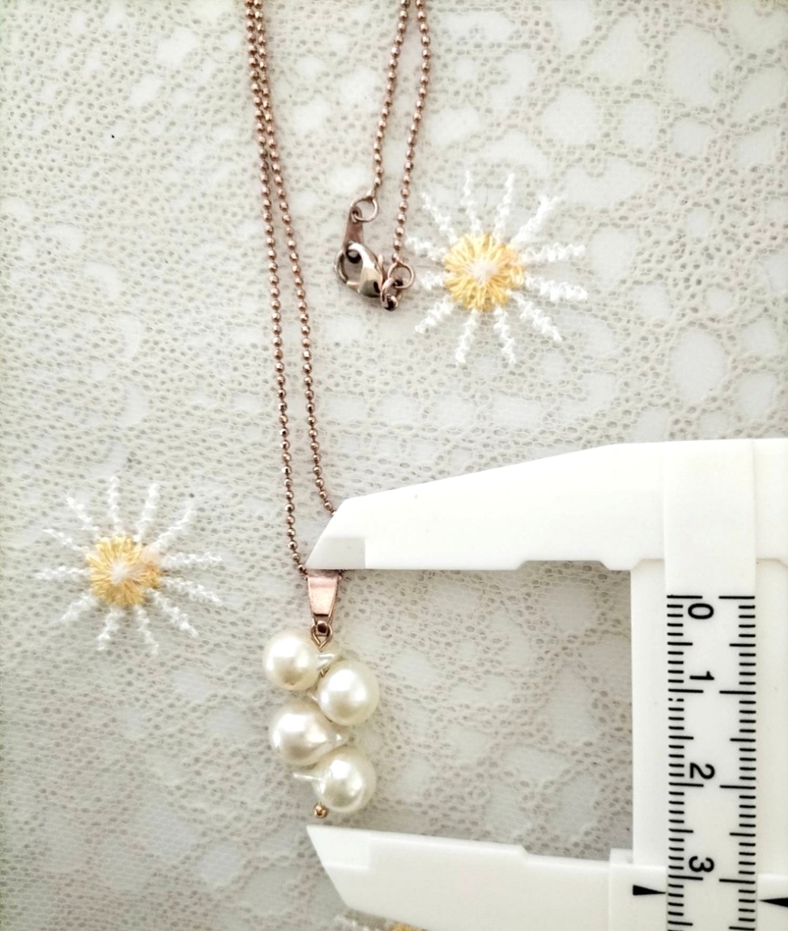 あこや真珠 クレオパトラ珠のネックレス