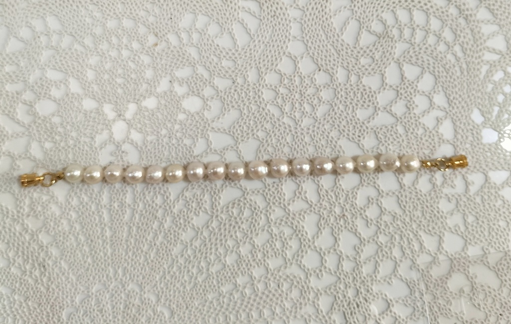 あこや真珠(日本産)のマグネット式ブレスレット