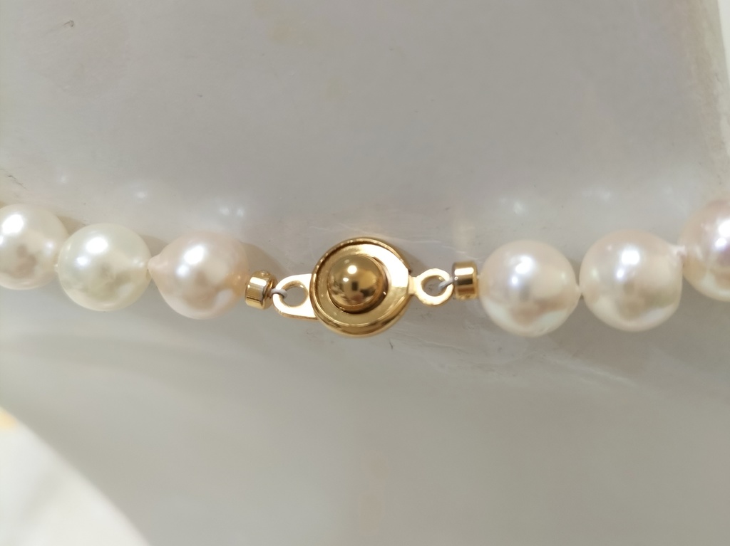 あこや真珠のネックレス