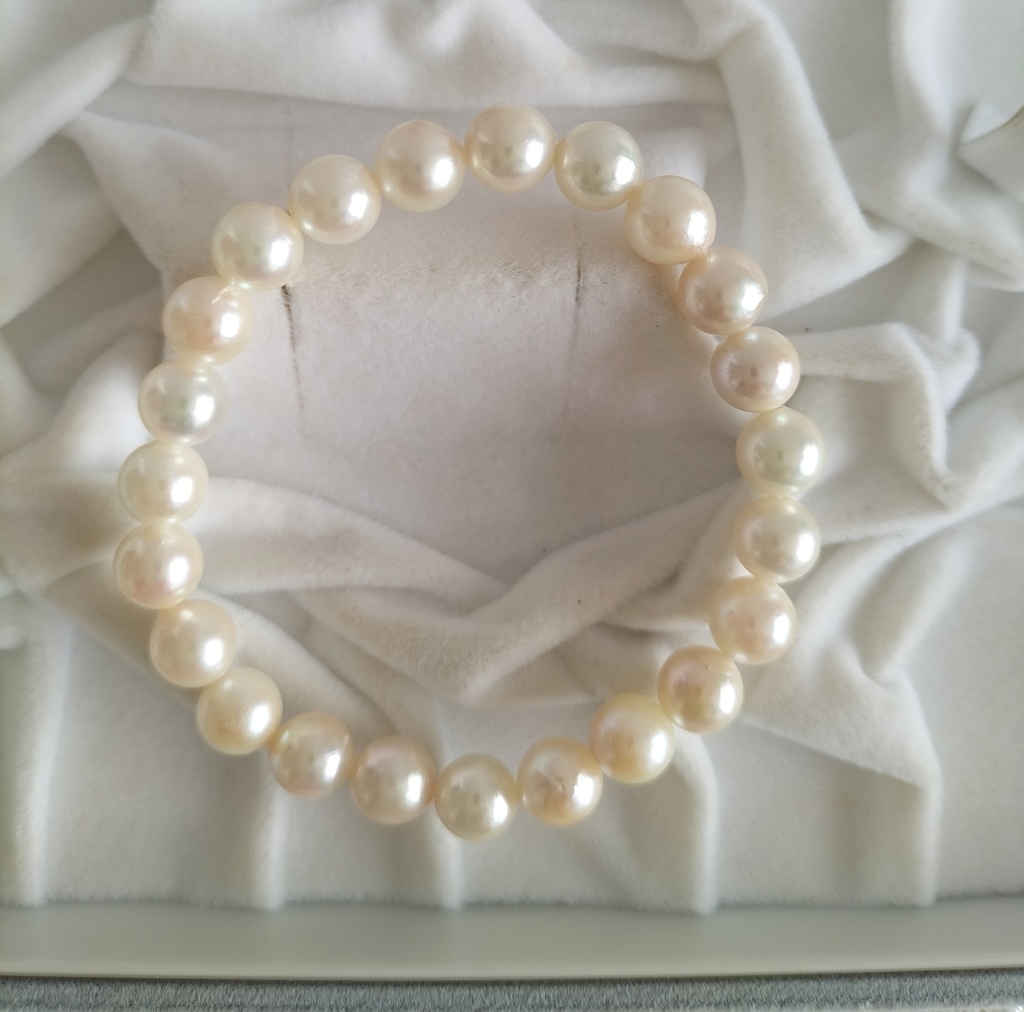 あこや真珠(日本産)のブレスレット