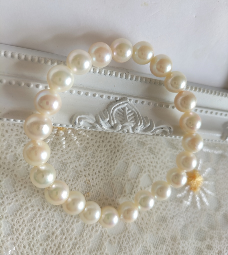 あこや真珠(日本産)のブレスレット