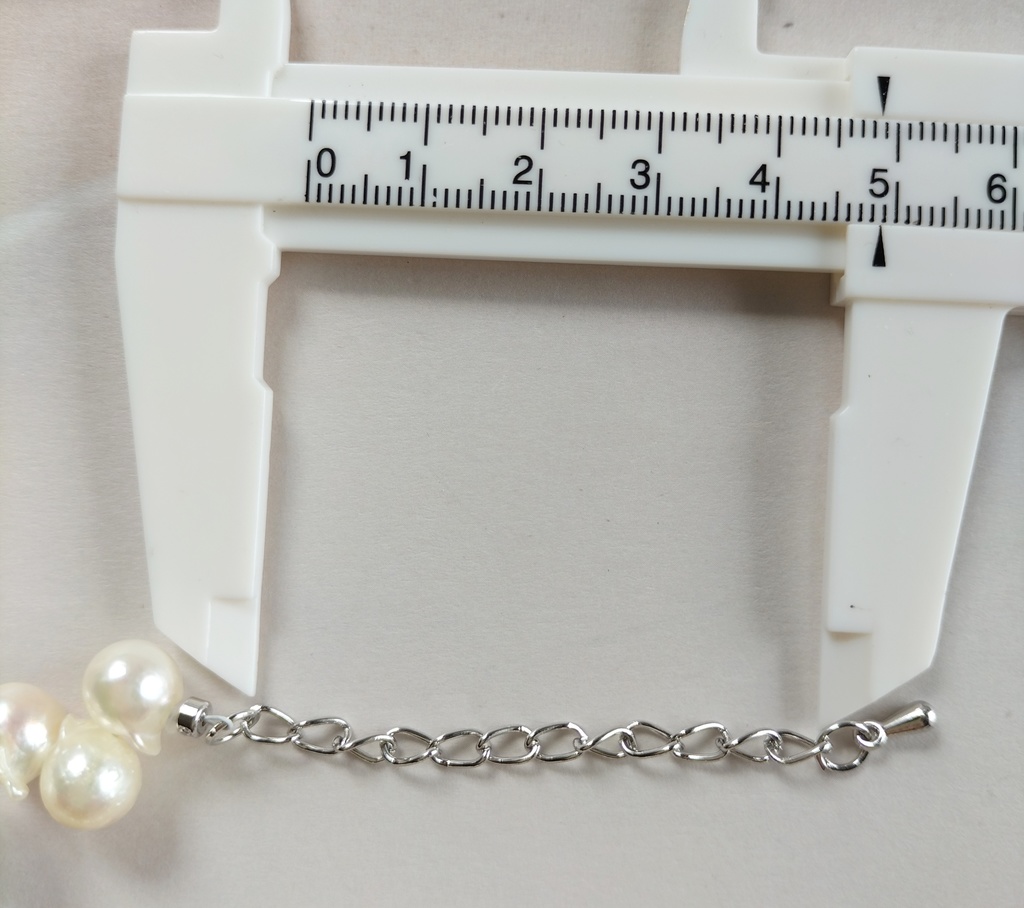 日本産あこや真珠、クレオパトラ珠のネックレス