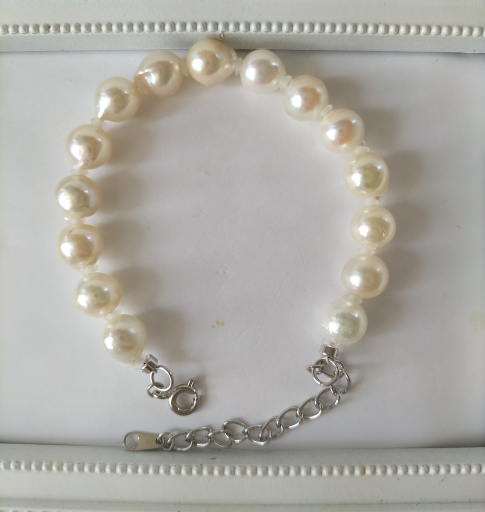 あこや真珠(日本産)のブレスレット
