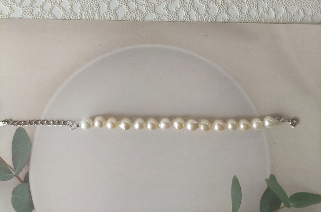 あこや真珠(日本産)のブレスレット