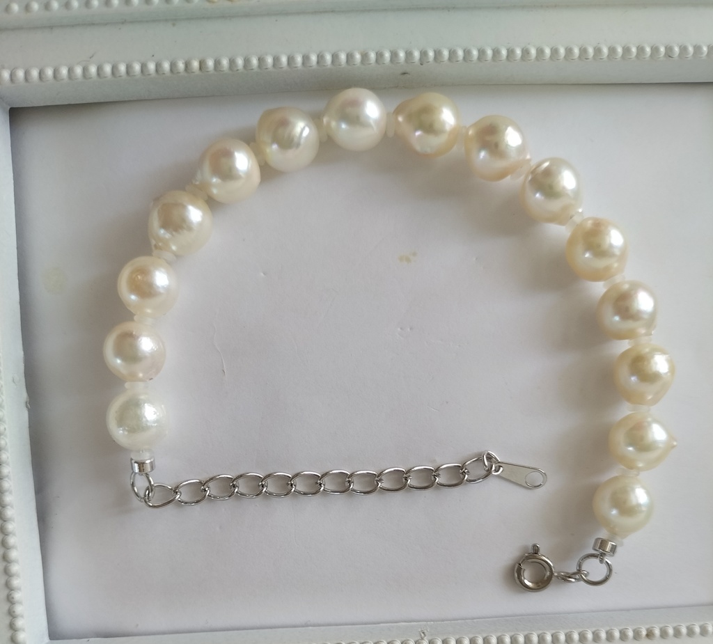 あこや真珠(日本産)のブレスレット