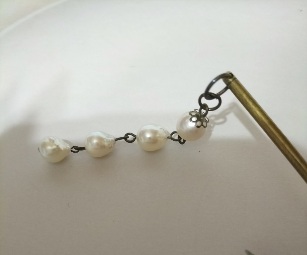 あこや本真珠(日本産)のかんざし