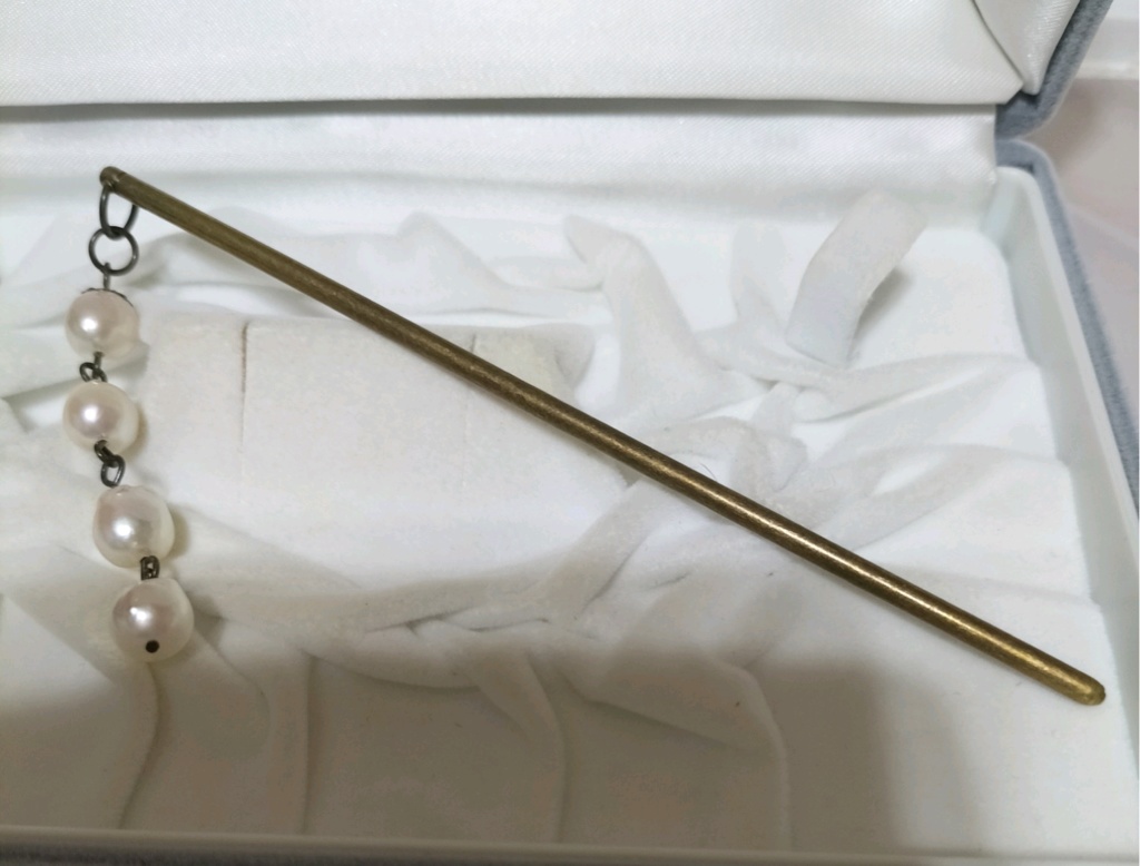 あこや本真珠(日本産)のかんざし