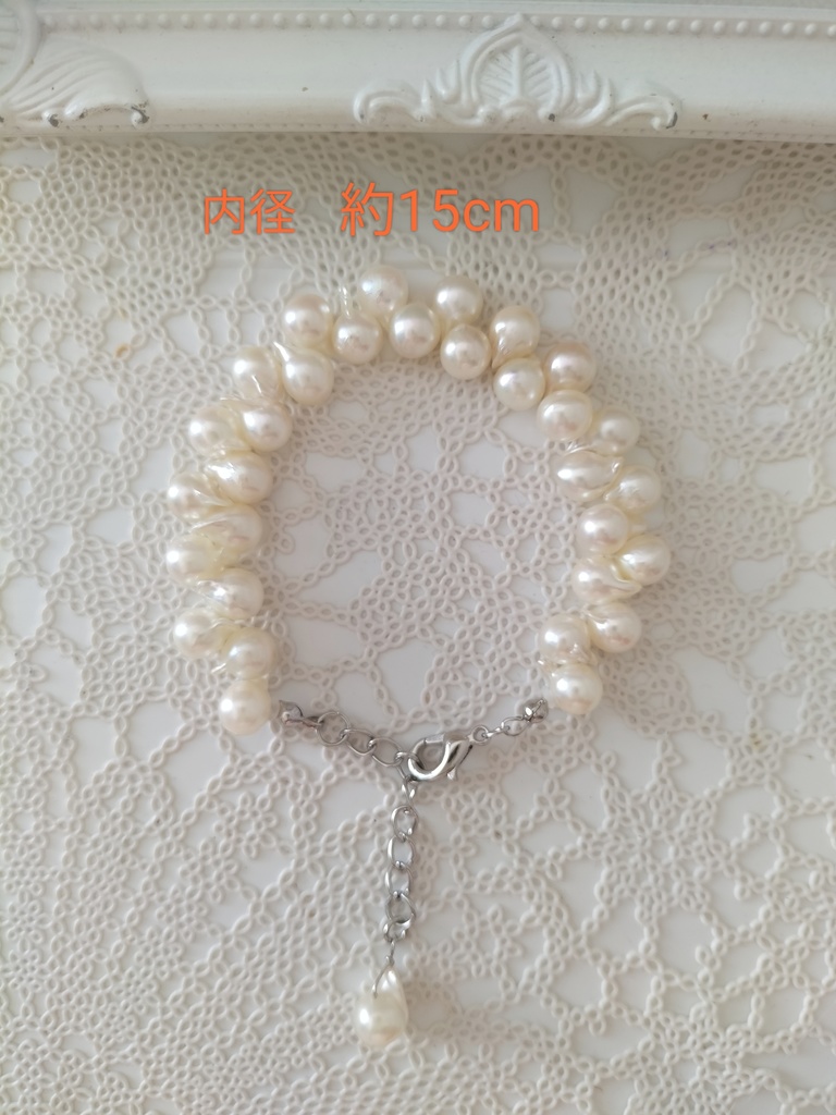 あこや本真珠、クレオパトラ珠のブレスレット