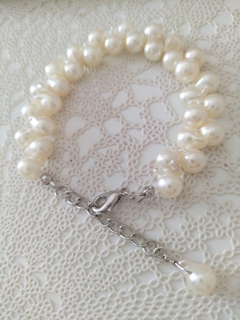 あこや本真珠、クレオパトラ珠のブレスレット