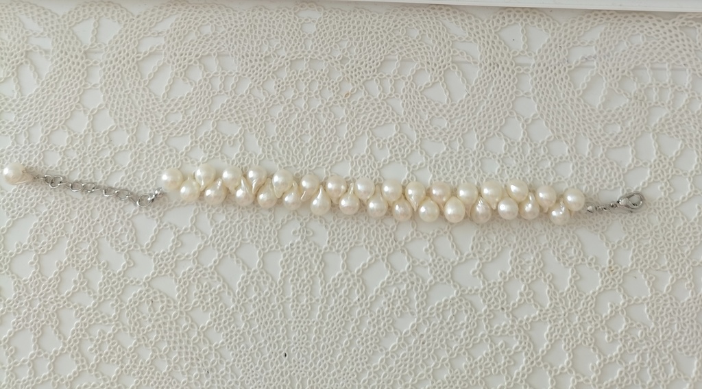 あこや本真珠、クレオパトラ珠のブレスレット