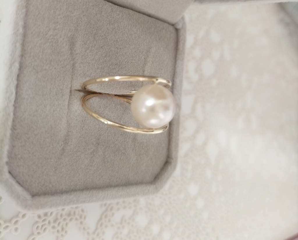 日本産あこや本真珠のリング