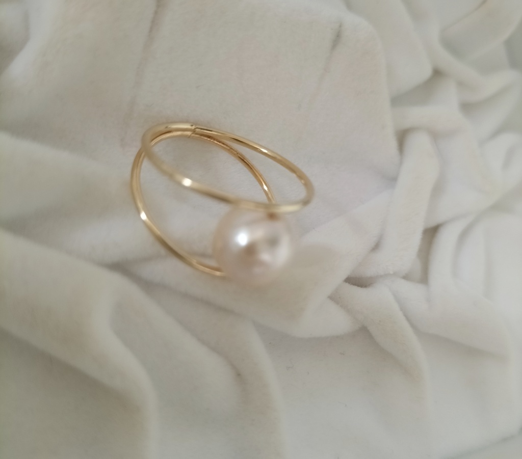 日本産あこや本真珠のリング