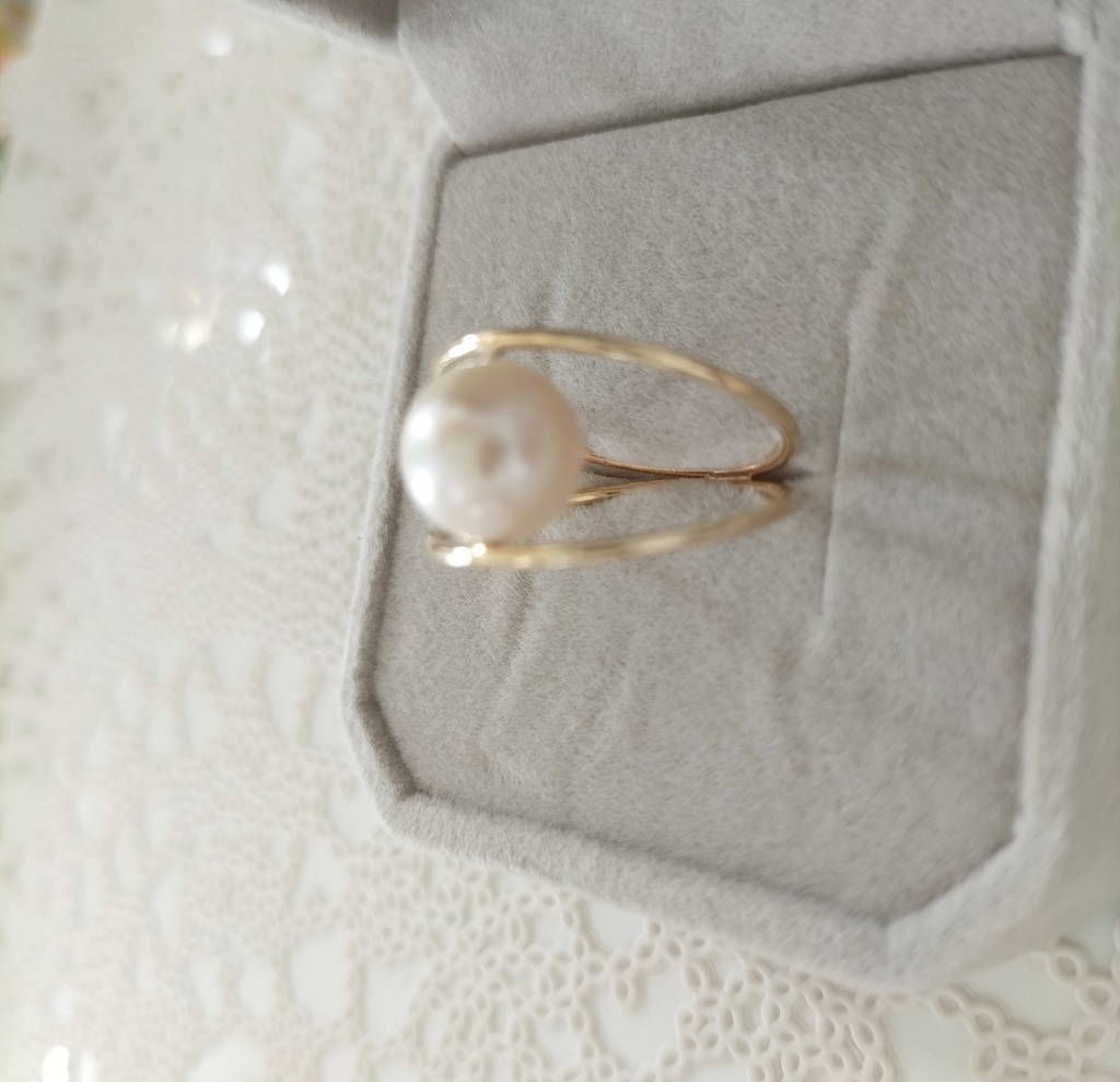 日本産あこや本真珠のリング