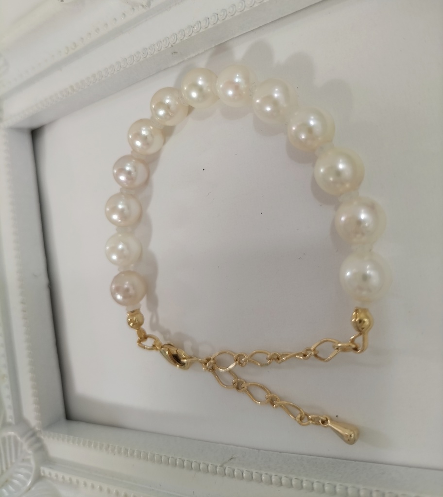 日本産あこや本真珠のブレスレット
