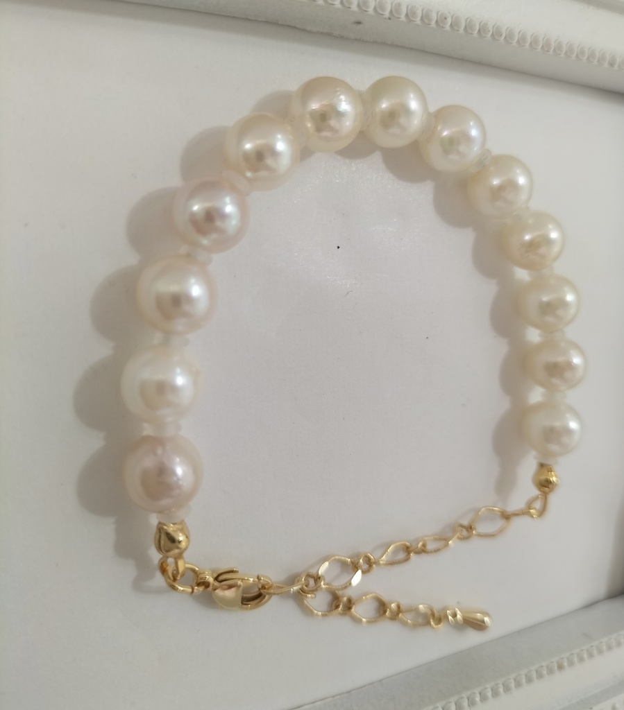 日本産あこや本真珠のブレスレット