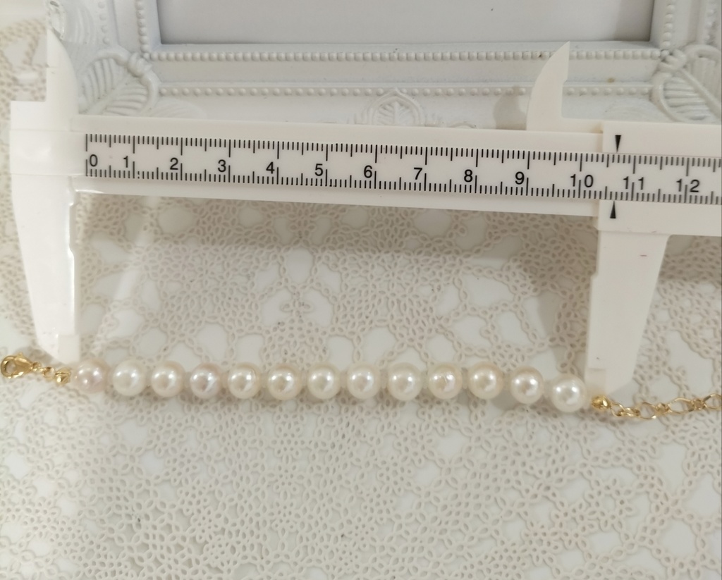 日本産あこや本真珠のブレスレット