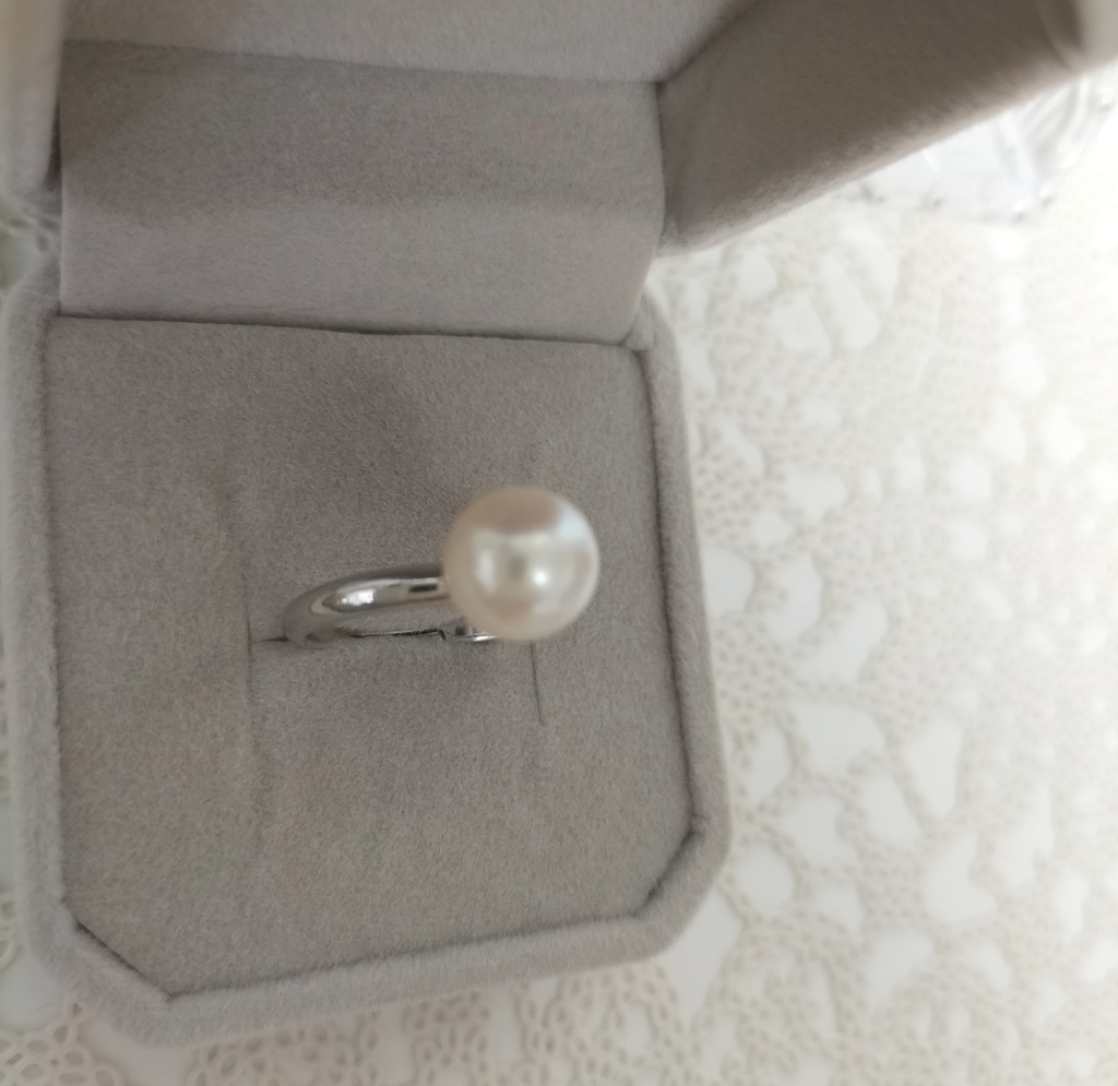 日本産あこや本真珠のリング(約10〜17号)