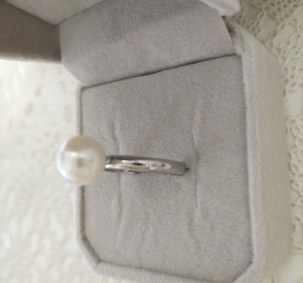 日本産あこや本真珠のリング(約10〜17号)