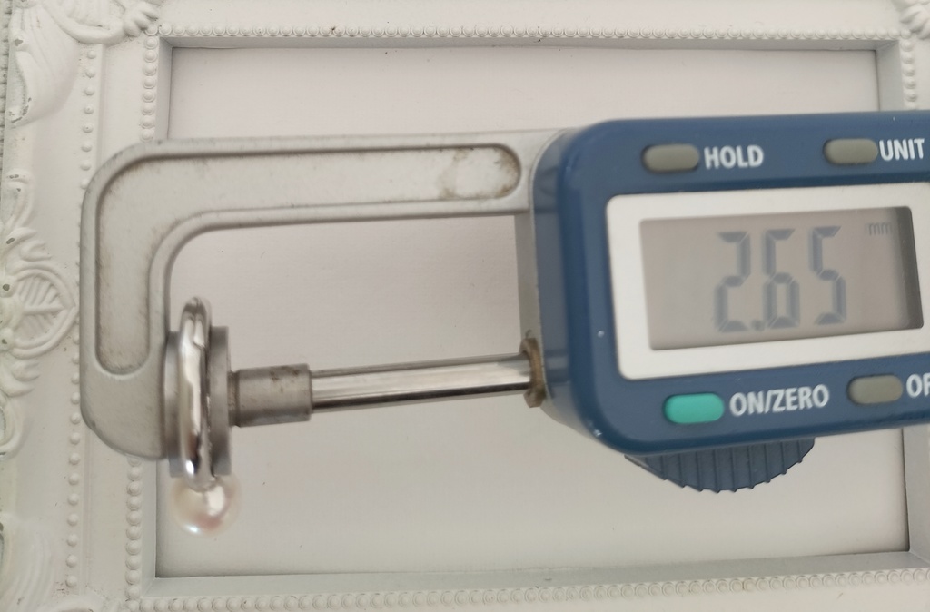 日本産あこや本真珠(宇和島産)のリング(フリーサイズ)