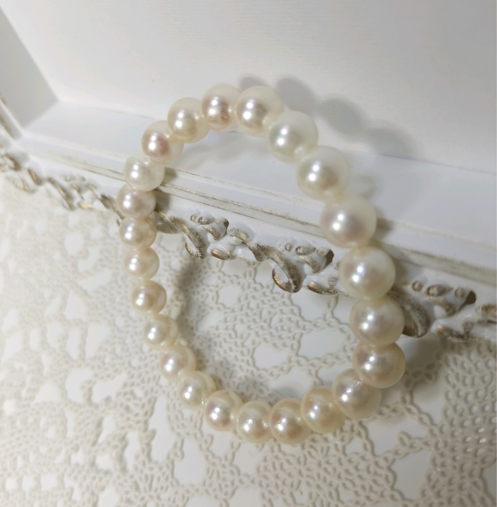 あこや本真珠のブレスレット