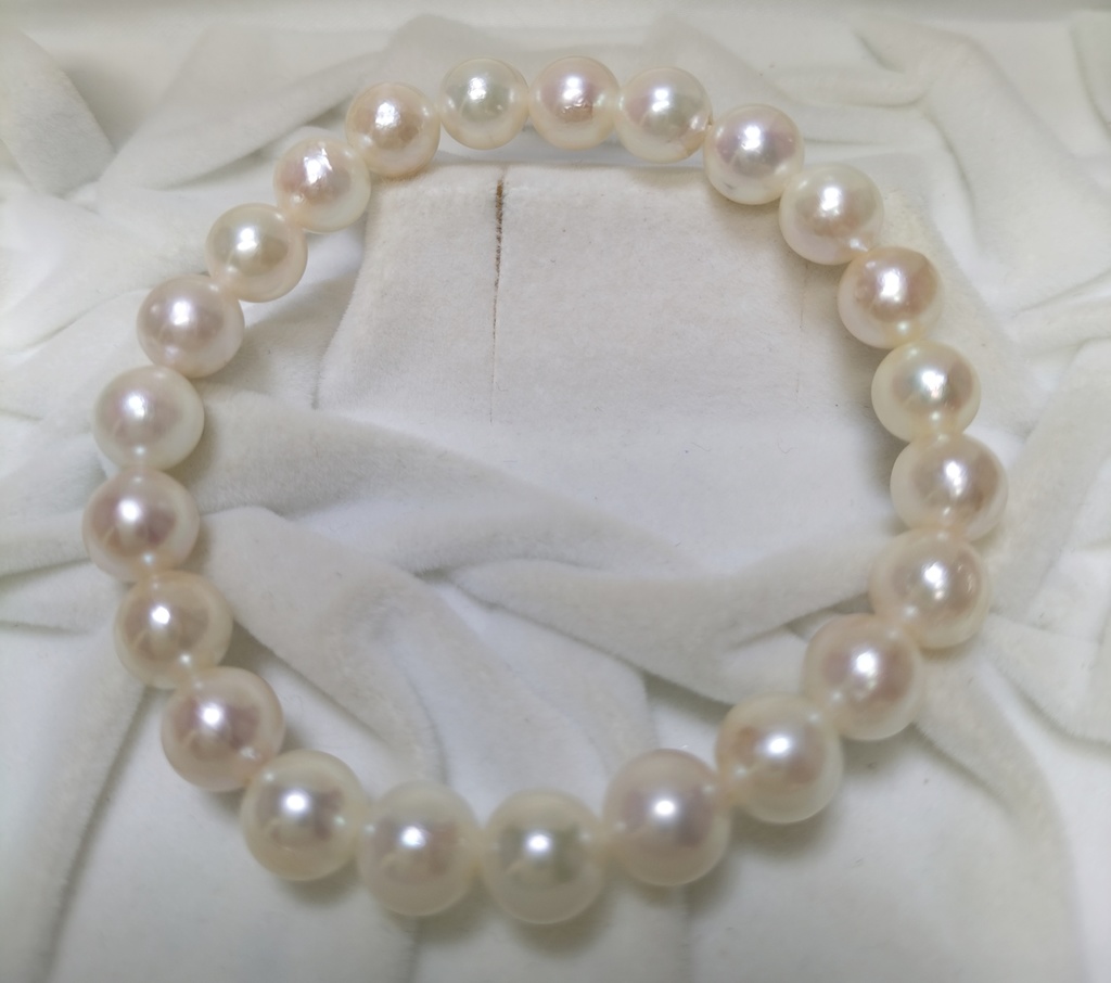 あこや本真珠のブレスレット