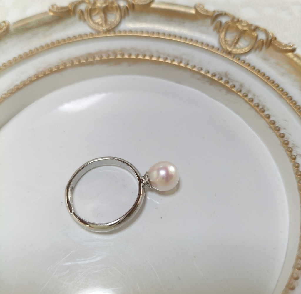 あこや本真珠(宇和島産)の指輪