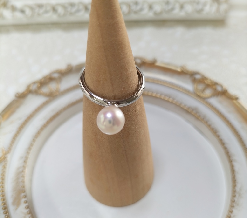 あこや本真珠(宇和島産)の指輪