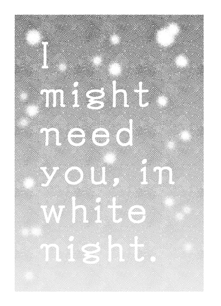 【ASTRO JOURNEY】I might need you,in white night.