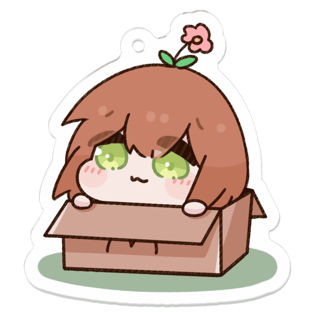 【えむミカ】箱入りみやのえむ アクキー