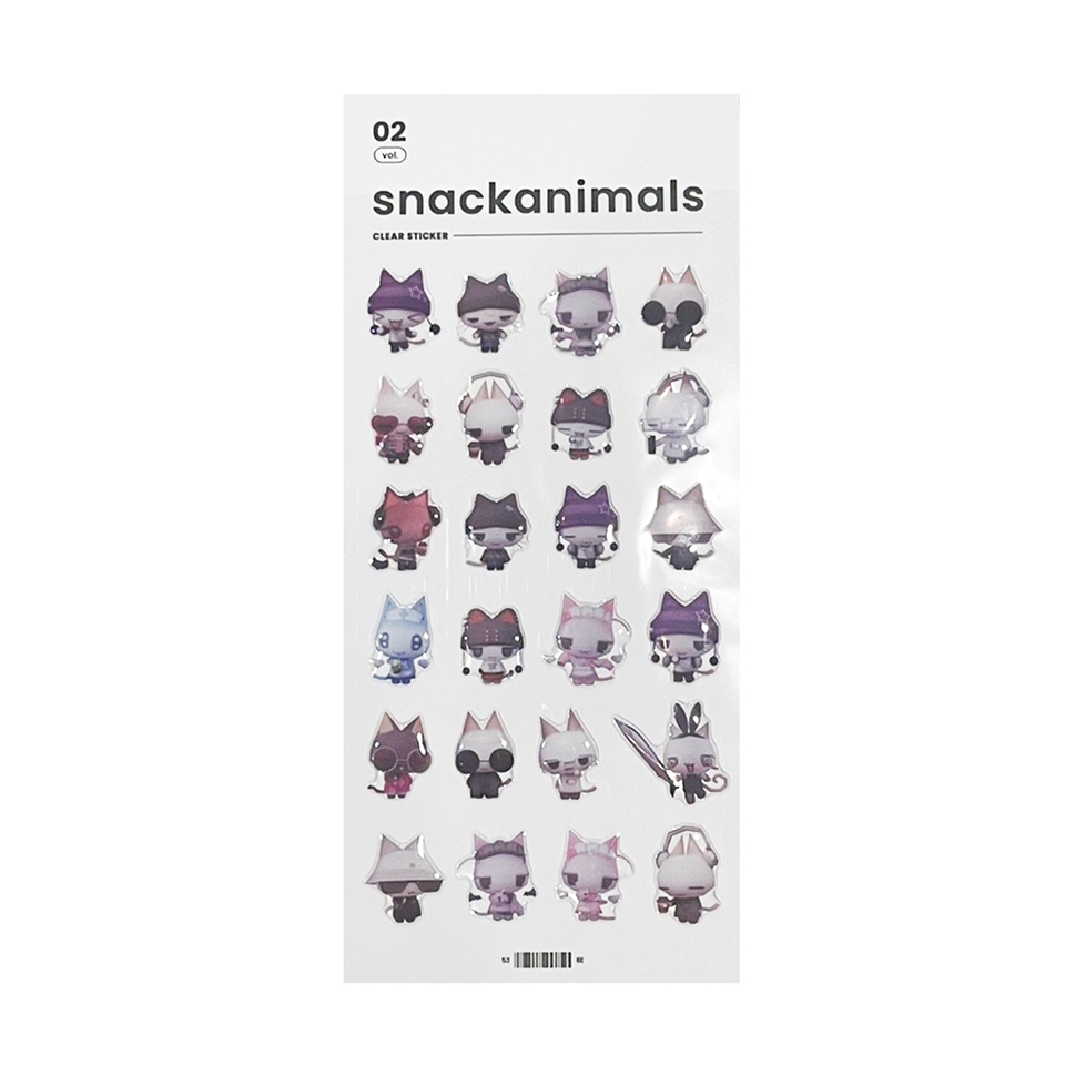 ミニクリアシール(全5種類)