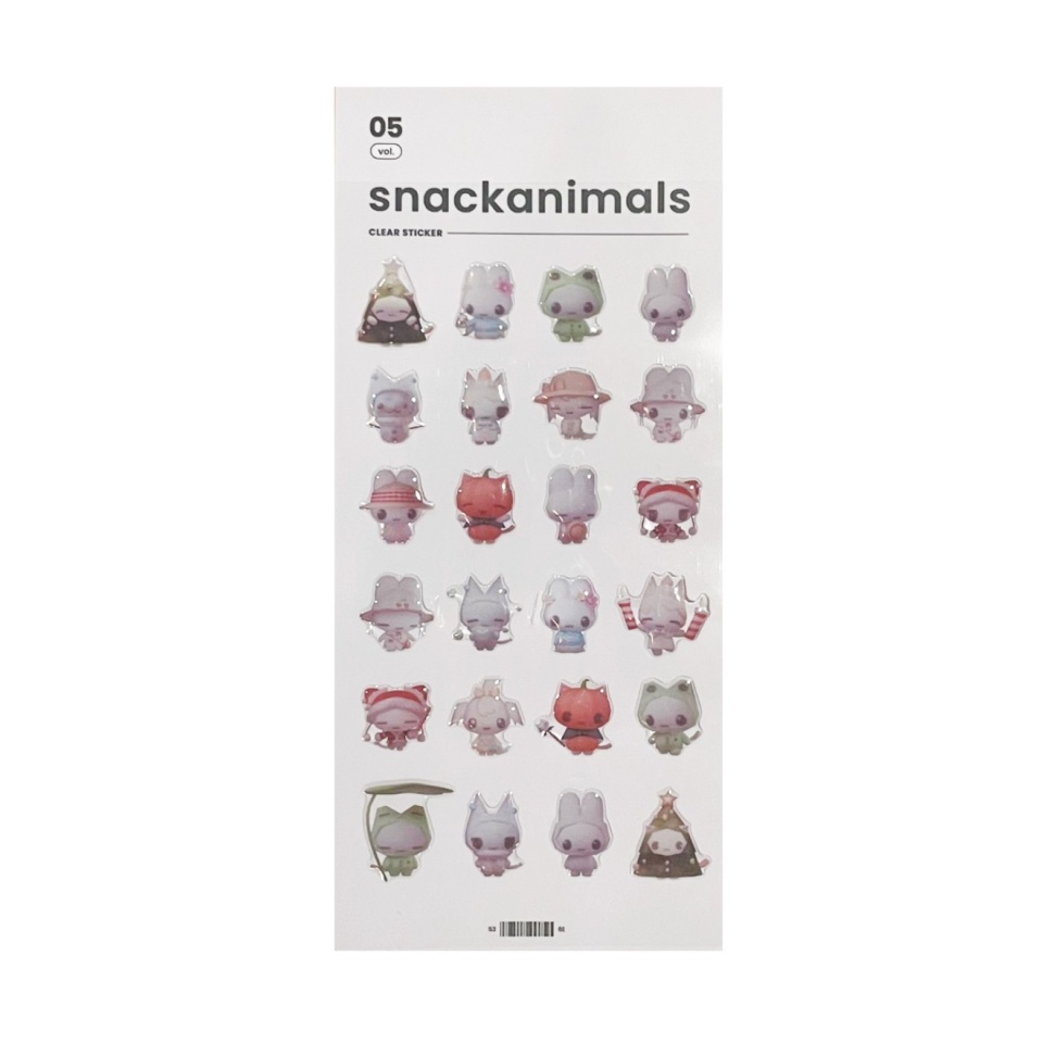 ミニクリアシール(全5種類)