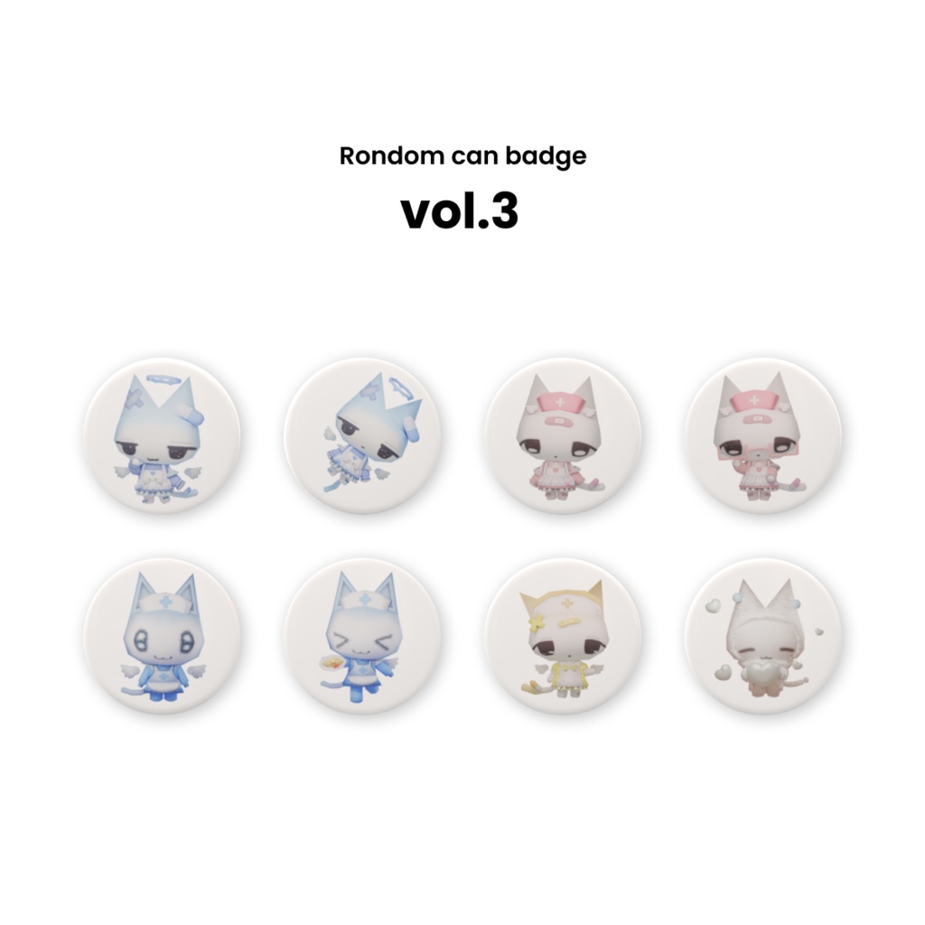 snackanimals ランダム缶バッジ(全5種類)