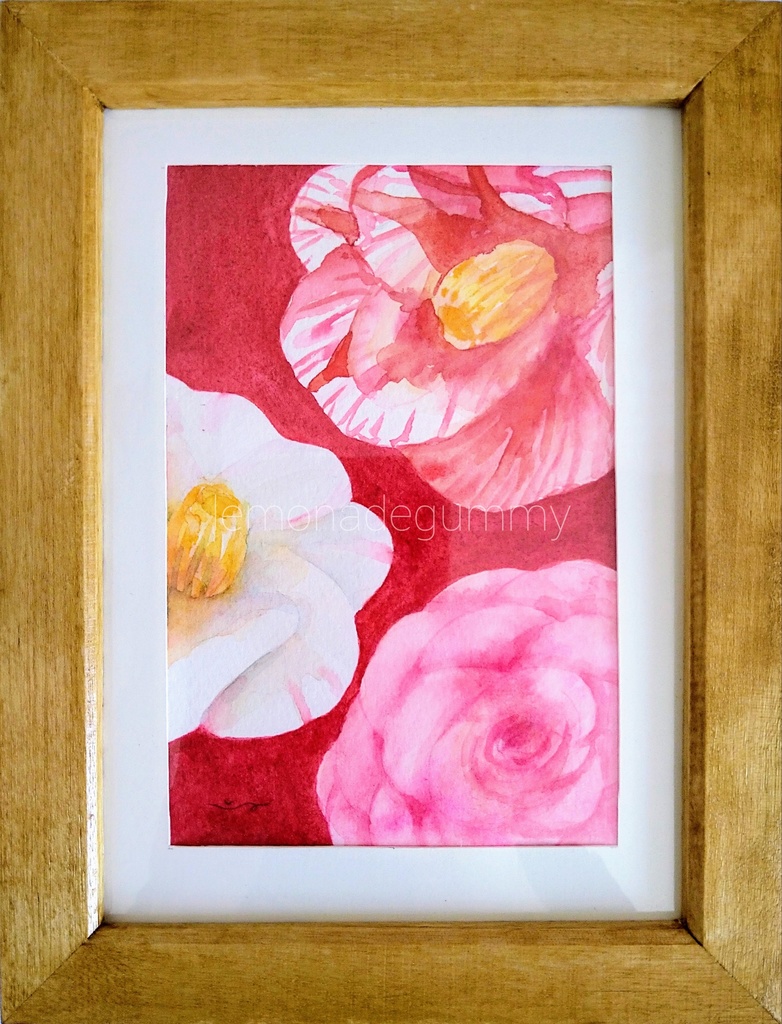 原画『彩(さい)』額縁付き