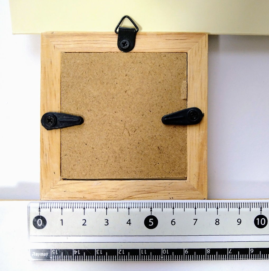 特価ミニ原画「秋晴」額縁付き