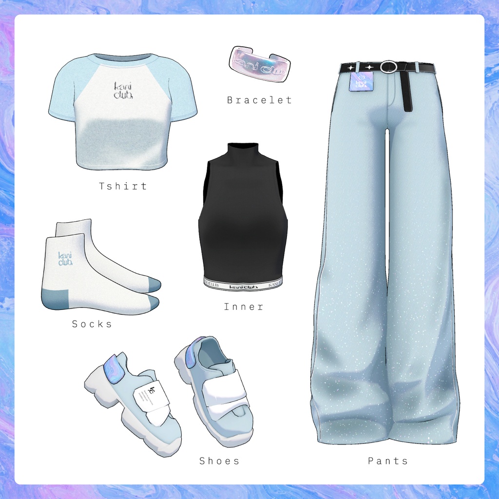 Glitter Street Style 【Lapwing】
