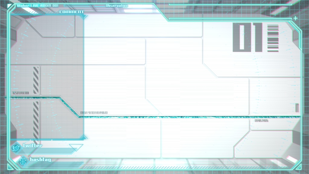 【配信素材】動くSCP風背景
