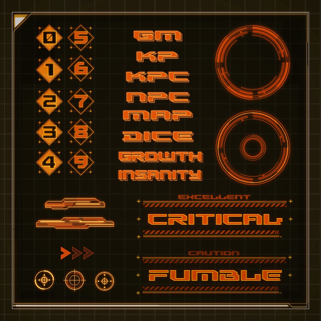 【ココフォリア素材】Blue Ghost