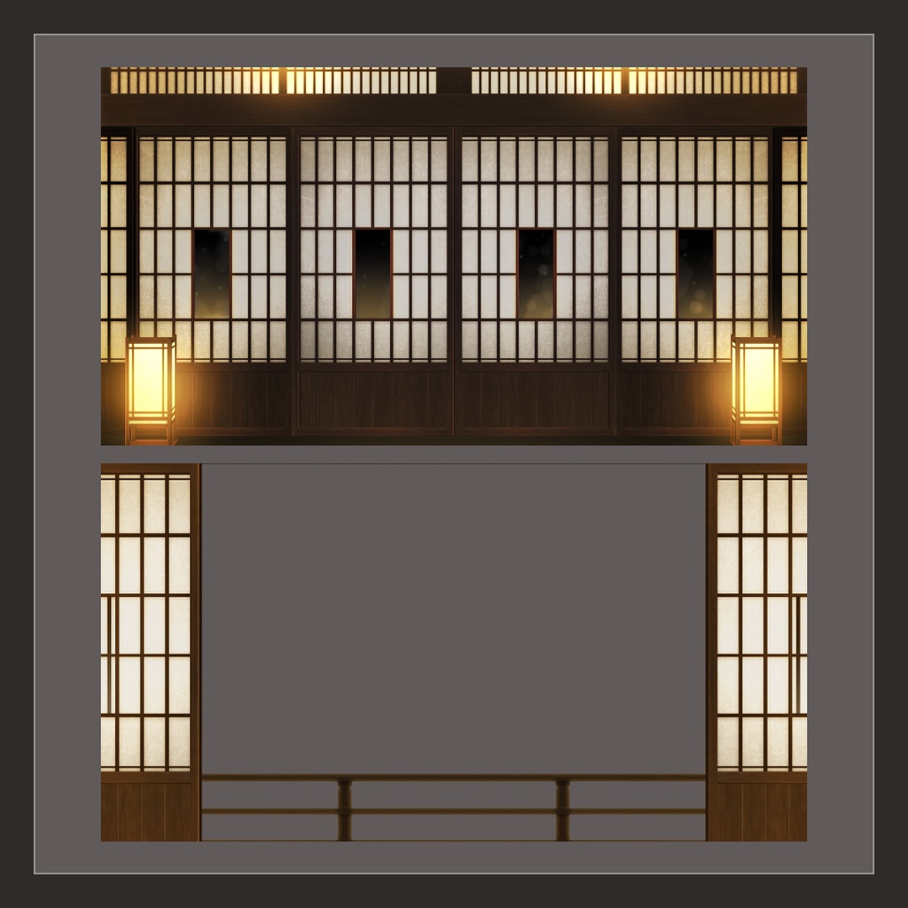 【ココフォリア素材】障子トランジション